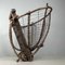 Antique Japanese Harvest Backpack Basket, 1920s, Image 7