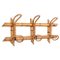 Mid-Century Garderobe aus Korbgeflecht & Bambus, 1960er 1