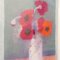 Bernard Myers, Jug of Flowers, 20th Century, Oil Pastel, Framed 3