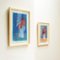 Bernard Myers, Jug of Flowers, 20th Century, Oil Pastel, Framed 2