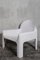 White Model 4794 Lounge Chairs by Gae Aulenti for Kartell, 1974, Set of 2, Image 3