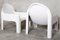 White Model 4794 Lounge Chairs by Gae Aulenti for Kartell, 1974, Set of 2 10