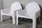 White Model 4794 Lounge Chairs by Gae Aulenti for Kartell, 1974, Set of 2 8