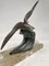 Escultura de gaviota en Cresta Dellonda de bronce, años 20, Imagen 6