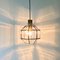 Large Mid-Century Octagonal Glass Ceiling Light from Limburg, 1960s, Image 7