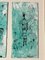 Romeo Tabuena, Figuren, Aquarell und Tusche auf Papier, 1960er 2