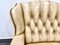 Zwei-Sitzer Ledersofa & Sessel im Chesterfield Stil, 1980er, 3er Set 4