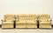 Zwei-Sitzer Ledersofa & Sessel im Chesterfield Stil, 1980er, 3er Set 1