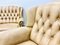 Zwei-Sitzer Ledersofa & Sessel im Chesterfield Stil, 1980er, 3er Set 9