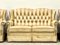 Zwei-Sitzer Ledersofa & Sessel im Chesterfield Stil, 1980er, 3er Set 7