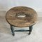 19th Century Painted Elm Stool, 1890s, Image 1