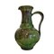 Große Vase aus grün glasierter Biot-Keramik 2