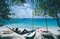 Lámina fotográfica Slim Aarons, Mustique Hammock, Estate Stamped, Imagen 1