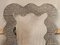 Murano Art Glass and Brass Console Wall Mirror, 2000, Image 2
