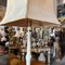 Mid-Century Italian Modern Ceramic and Brass Floor Lamp, 1950s 4