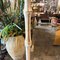 Mid-Century Italian Modern Ceramic and Brass Floor Lamp, 1950s 6
