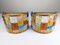 Italienische Wandleuchten aus gehämmertem Glas & Schmiedeeisen von Longobard, 1970er, 2er Set 7