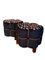 Art Deco Poufs von Jindřich Halabala, 1930er, 2er Set 7