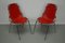 Sedie rosse di Charlotte Perriand per Les Arcs, anni '60, set di 2, Immagine 12