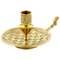 French Brass Candleholder, 1950s, Image 1