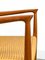 Poltrona nr. 56 in teak e corda di Niels Otto Møller per JL Møllers, anni '60, Immagine 5