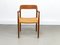Poltrona nr. 56 in teak e corda di Niels Otto Møller per JL Møllers, anni '60, Immagine 7
