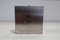Art Deco Style Stainless Steel Table Clock from Cartier 3
