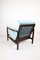 Fauteuil Vintage Turquoise par Z. Baczyk, 1970s 8