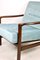 Fauteuil Vintage Turquoise par Z. Baczyk, 1970s 5