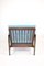 Fauteuil Vintage Turquoise par Z. Baczyk, 1970s 9