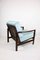 Fauteuil Vintage Turquoise par Z. Baczyk, 1970s 10
