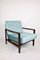 Fauteuil Vintage Turquoise par Z. Baczyk, 1970s 1