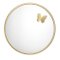 Specchio da parete rotondo in ottone di Richard Hutten, Immagine 1
