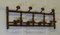 French Simulated Bamboo Hat and Coat Wall Rack, Image 5