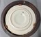 Large Plate in Cantagalli Porcelain, Italy, 19th Century 3
