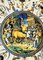 Large Plate in Cantagalli Porcelain, Italy, 19th Century 5