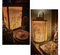 Square Tao Lantern with Internal Glass for Candle by Hoff interieur 6