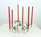 S22 Candlestick Holders with Table Candles from Fritz Nagel, 1960s, Set of 7, Image 9