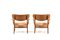 Poltrone CH-22 di Hans J. Wegner per Carl Hansen & Søn., anni '50, set di 2, Immagine 5
