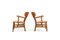 Poltrone CH-22 di Hans J. Wegner per Carl Hansen & Søn., anni '50, set di 2, Immagine 3