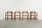 Esszimmerstühle aus Kiefernholz von Rainer Daumiller, 1970er, 4er Set 1