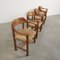 Esszimmerstühle aus Kiefernholz von Rainer Daumiller, 1970er, 4er Set 12
