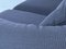 Black Two-Seater Loveseat Sofa by Vico Magistretti for Cassina, 80s, Image 9
