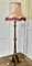 Carved Gilt and Painted Baroque Floor Lamp, 1920s, Image 1