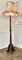 Carved Gilt and Painted Baroque Floor Lamp, 1920s, Image 4