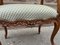 French Louis XV Banquette, 1920s 3