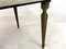 White Marble & Brass Coffee Table, 1950s 8