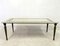 White Marble & Brass Coffee Table, 1950s, Image 3