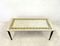 White Marble & Brass Coffee Table, 1950s, Image 2