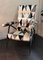 Reclining Armchair in Rubelli Velvet with Cushion 5